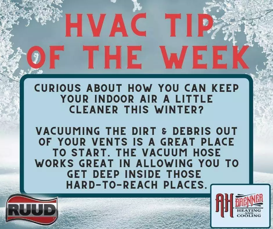 HVAC TIP - Healthier Indoor Air